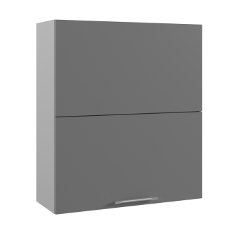 Арка ВПГПМ 800 шкаф верхний с подъемным механизмом высокий (Штукатурка белая/корпус Серый) в Камне-на-Оби - kamen-na-obi.mebel54.com | фото