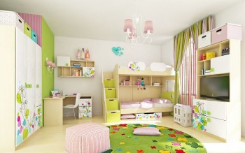 Детская комната Флёр (Белый/корпус Клен) в Камне-на-Оби - kamen-na-obi.mebel54.com | фото