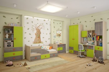 Детская комната Пуговка в Камне-на-Оби - kamen-na-obi.mebel54.com | фото