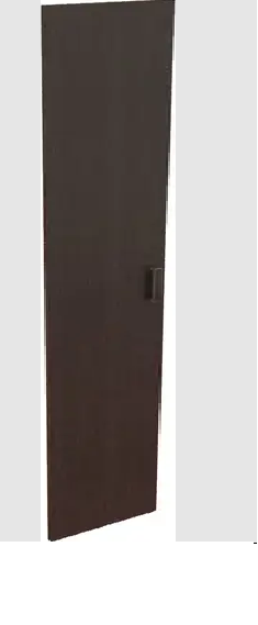 Дверь из ЛДСП к узкому стеллажу К-975. Ф Венге в Камне-на-Оби - kamen-na-obi.mebel54.com | фото