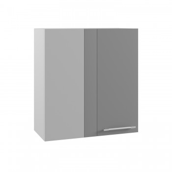 Гарда ПУ 650 шкаф верхний угловой (Индиго/корпус Серый) в Камне-на-Оби - kamen-na-obi.mebel54.com | фото