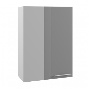 Гарда ВПУ 650 шкаф верхний угловой высокий (Индиго/корпус Серый) в Камне-на-Оби - kamen-na-obi.mebel54.com | фото
