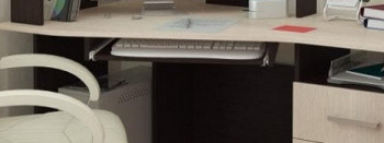 Компьютерный стол Каспер (венге/лоредо) в Камне-на-Оби - kamen-na-obi.mebel54.com | фото