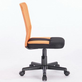 Кресло компактное BRABIX Smart MG-313 (черный, оранжевый) в Камне-на-Оби - kamen-na-obi.mebel54.com | фото