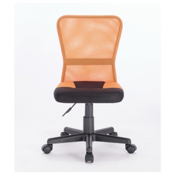 Кресло компактное BRABIX Smart MG-313 (черный, оранжевый) в Камне-на-Оби - kamen-na-obi.mebel54.com | фото