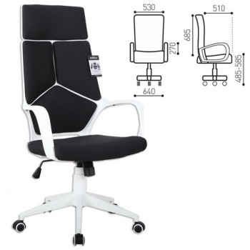 Кресло офисное BRABIX Prime EX-515 (черная ткань) в Камне-на-Оби - kamen-na-obi.mebel54.com | фото