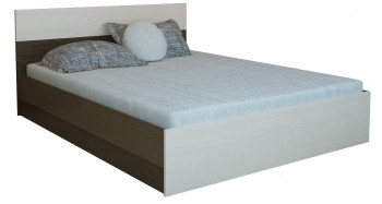 Кровать 0,8м Юнона с настилом (Венге / Дуб) в Камне-на-Оби - kamen-na-obi.mebel54.com | фото
