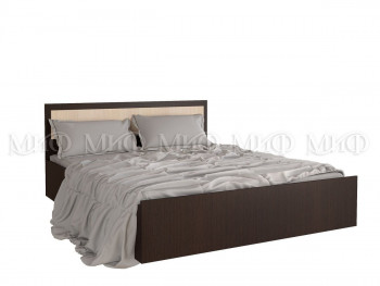 Кровать 1,4 Фиеста (Венге/Дуб беленый) в Камне-на-Оби - kamen-na-obi.mebel54.com | фото