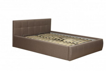 Кровать "Диана" ш. 1400 (Н=1010мм) (жаккард шоколад) в Камне-на-Оби - kamen-na-obi.mebel54.com | фото