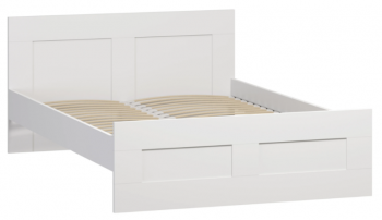 Кровать двухспальная Сириус 1600мм белый в Камне-на-Оби - kamen-na-obi.mebel54.com | фото