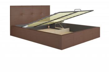 Кровать интерьерная 1,6м с подъемом Милос Атлант в Камне-на-Оби - kamen-na-obi.mebel54.com | фото