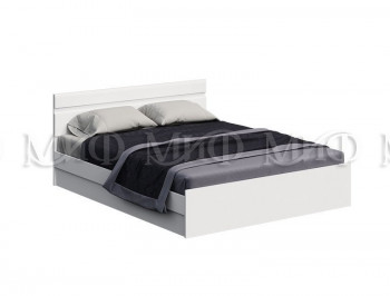 Кровать Нэнси New 1,4м (Белый/белый глянец) в Камне-на-Оби - kamen-na-obi.mebel54.com | фото