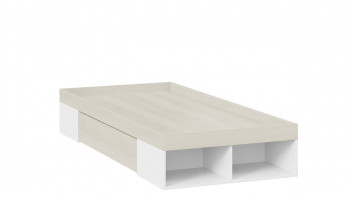 Кровать «Сканди» с ящиком Дуб Гарден/Белый в Камне-на-Оби - kamen-na-obi.mebel54.com | фото