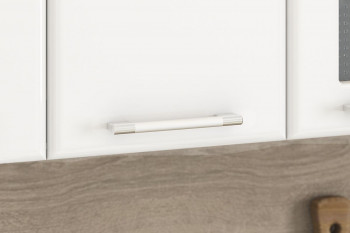 Кухонный гарнитур "Яна 1.6" белый/белый Кофе/зебрано в Камне-на-Оби - kamen-na-obi.mebel54.com | фото