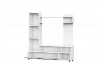 Мебель для гостиной "МГС 9" Белый / Цемент светлый в Камне-на-Оби - kamen-na-obi.mebel54.com | фото