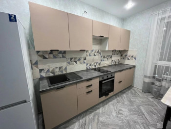 Модульная кухня Норд 2,5 м (Софт какао/Белый) в Камне-на-Оби - kamen-na-obi.mebel54.com | фото