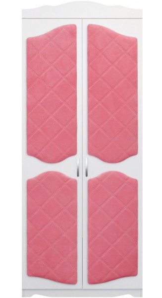 Шкаф 2-х створчатый серии Иллюзия 89 Розовый в Камне-на-Оби - kamen-na-obi.mebel54.com | фото