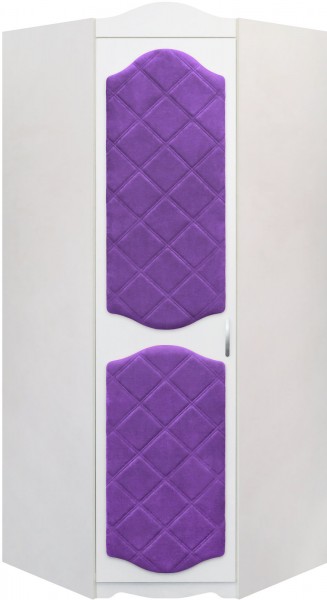 Шкаф угловой Иллюзия 32 Фиолетовый в Камне-на-Оби - kamen-na-obi.mebel54.com | фото