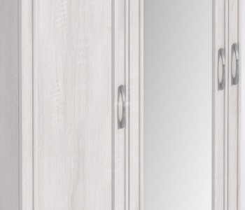 Шкаф 4-х дверный СБ-2389 Флоренция (Дуб Сонома Белый) в Камне-на-Оби - kamen-na-obi.mebel54.com | фото