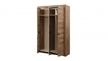 Шкаф для одежды "Лючия" (3-х дв.) (кейптаун/зеркало) в Камне-на-Оби - kamen-na-obi.mebel54.com | фото