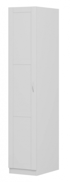 Шкаф однодверный Пегас сборный белый в Камне-на-Оби - kamen-na-obi.mebel54.com | фото
