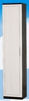 Шкаф высокий ДЛЯ ГОСТИНОЙ ШВ-450 Венге/Дуб выбеленный в Камне-на-Оби - kamen-na-obi.mebel54.com | фото