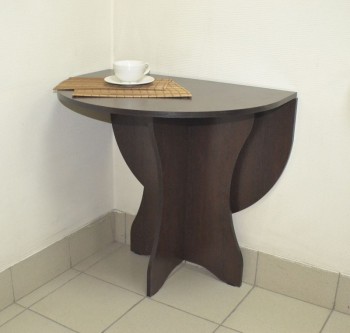 Стол кухонный Компакт (Венге темный) в Камне-на-Оби - kamen-na-obi.mebel54.com | фото