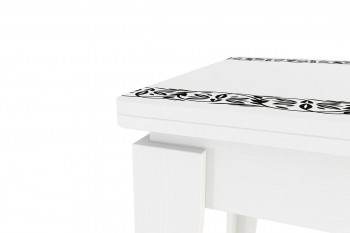 Стол обеденный Фантазия белый в Камне-на-Оби - kamen-na-obi.mebel54.com | фото