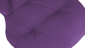 Стул «Elvis» Т7 (Черный муар/Велюр S002 фиолетовый) в Камне-на-Оби - kamen-na-obi.mebel54.com | фото