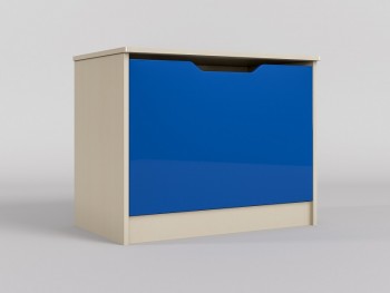 Ящик для игрушек Скай люкс (Синий/корпус Клен) в Камне-на-Оби - kamen-na-obi.mebel54.com | фото